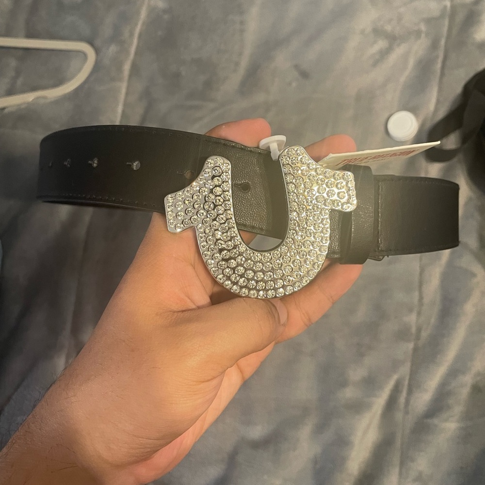 BRAND NEW* W/T True Religion RHINESTONES Belt!!